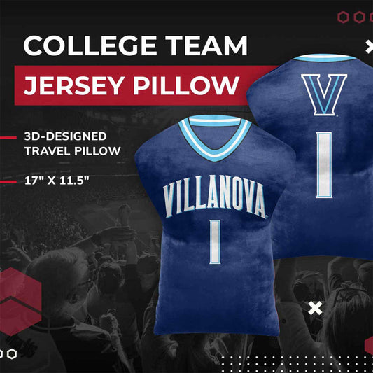 Villanova Wildcats NCAA Jersey Cloud Pillow - Blue