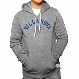 Villanova Wildcats College Gray University Seal Hooded Sweatshirt - Gray