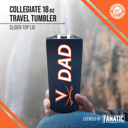 Virginia Cavaliers NCAA Stainless Steel Travel Tumbler for Dad - Navy