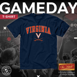 Virginia Cavaliers NCAA Adult Gameday Cotton T-Shirt - Navy