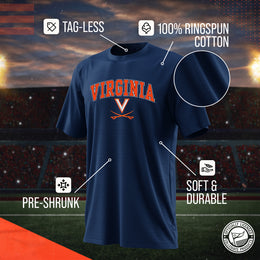 Virginia Cavaliers NCAA Adult Gameday Cotton T-Shirt - Navy