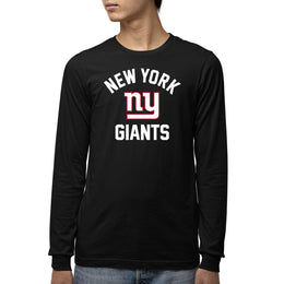 New York Giants NFL Gameday Youth Football Long Sleeve Shirt - Black