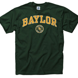 Baylor Bears  Adult Arch and Ring T-Shirt - Green
