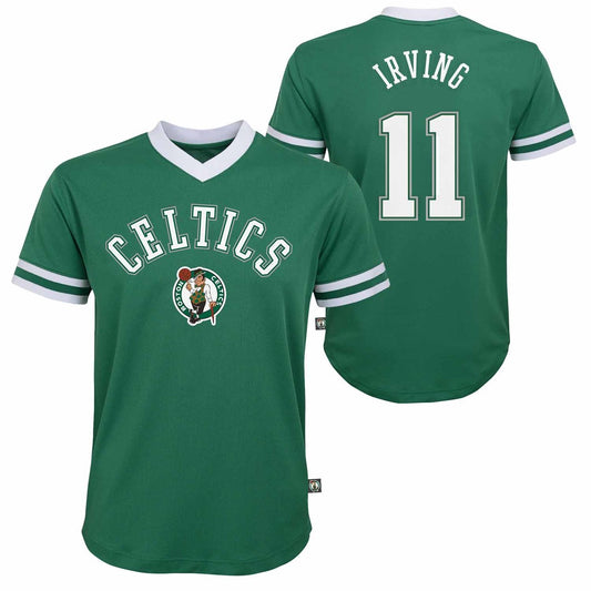 Boston Celtics  Kids Fashion V-Neck Jersey Top - Green