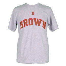 Brown Bears  Icon and Arch Short Sleeve T-shirt - Gray