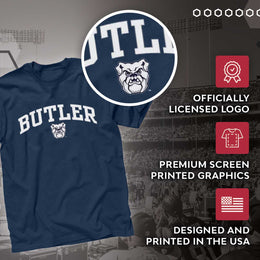Butler Bulldogs Adult Arch & Logo Soft Style Gameday T-Shirt - Navy