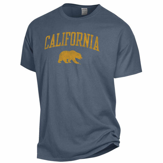 Cal Golden Bears Adult Ultra Soft Comfort Wash T-Shirt - Team Color