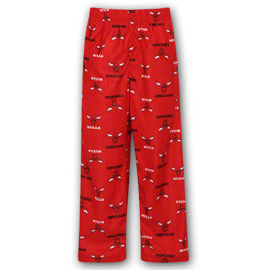 Chicago Bulls Toddlers Logo Print Lounge Pants - Red