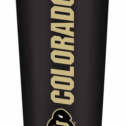 Colorado Buffaloes NCAA Stainless Steel Tumbler perfect for Gameday - Black