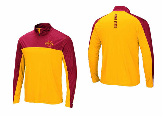 Iowa State Cylones Iowa State Cyclones Adult Luge 1/4 Zip Windshirt - Team Color
