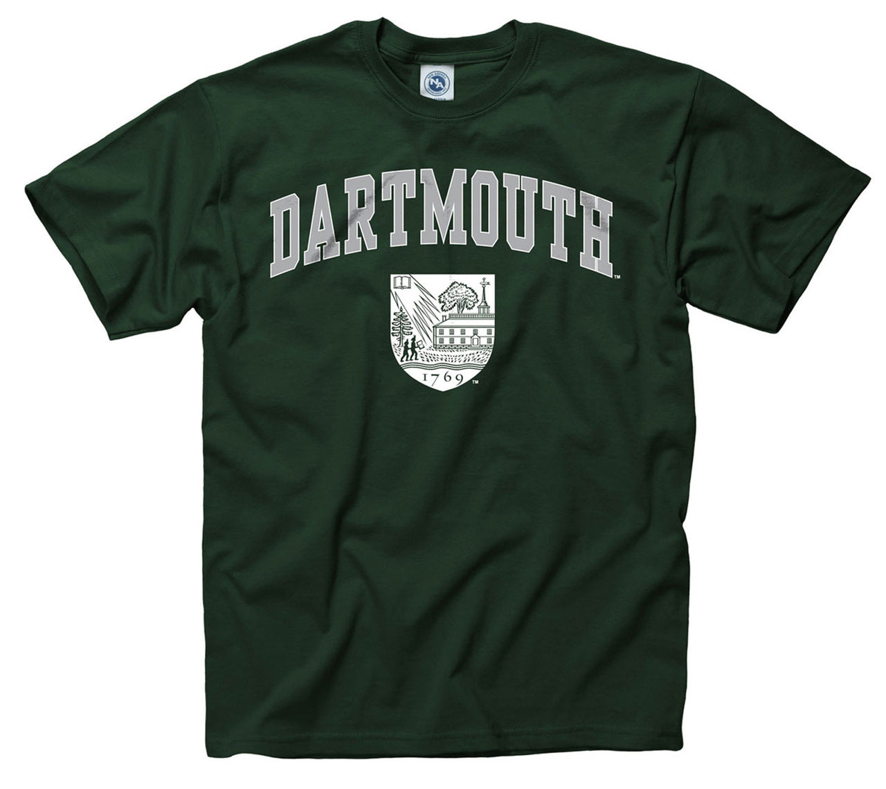 Dartmouth Big Green Dartmouth Big Arch and Seal Short Sleeve T-Shirt - Green