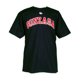 Gonzaga Bulldogs  Icon and Arch Short Sleeve T-shirt - Navy