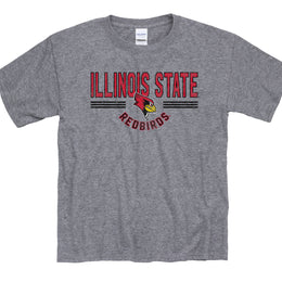 Illinois State Redbirds  Youth Trifecta T-Shirt - Gray