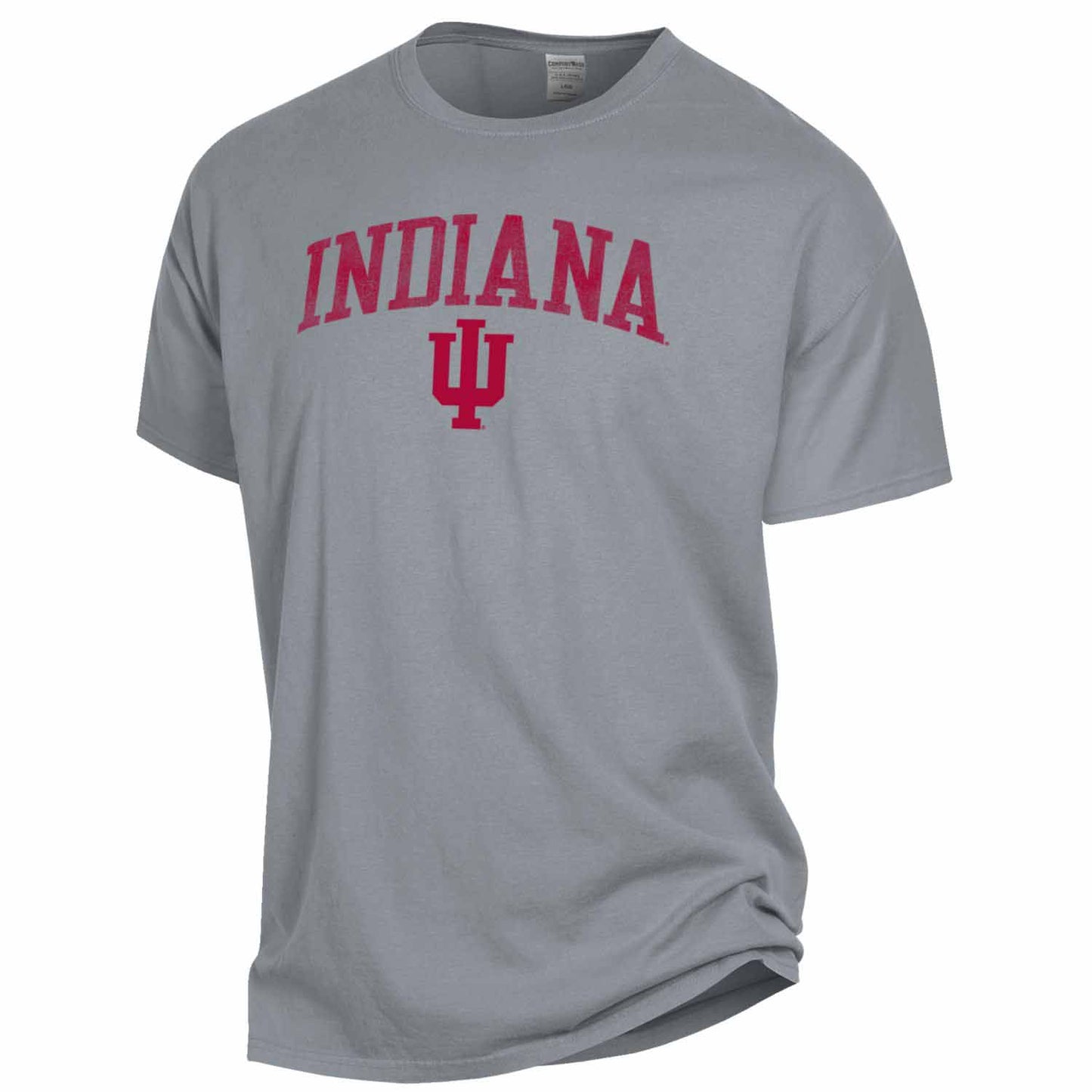 Indiana Hoosiers Adult Ultra Soft Comfort Wash T-Shirt - Team Color