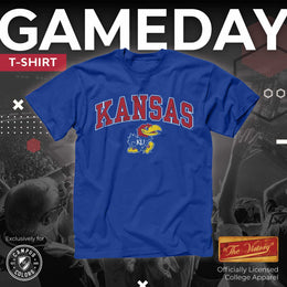 Kansas Jayhawks NCAA Adult Gameday Cotton T-Shirt - Royal
