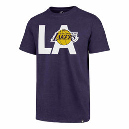 Alabama Crimson Tide Los Angeles Lakers Adult Ultra Soft Regional Club T-Shirt - Purple
