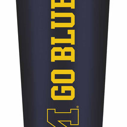Michigan Wolverines NCAA Stainless Steel Tumbler perfect for Gameday - Navy