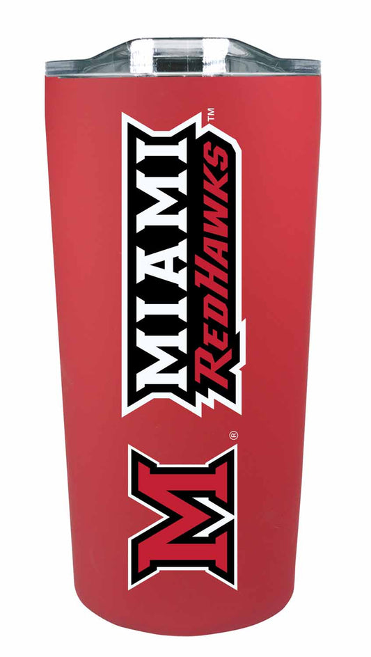 Miami Redhawks NCAA Stainless Steel Tumbler perfect for Gameday - Red