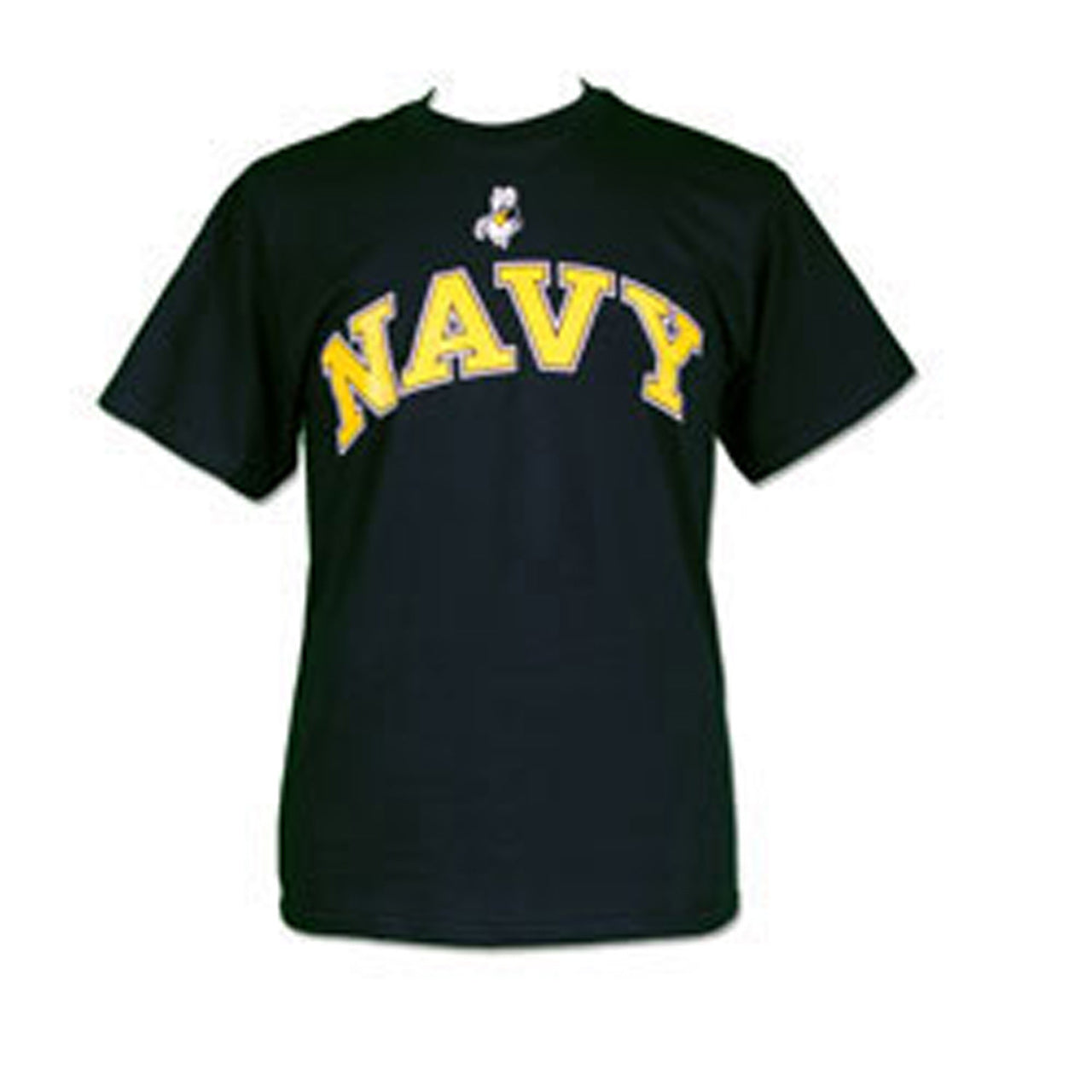 Navy Midshipmen  Icon and Arch Short Sleeve T-shirt Navy - Navy