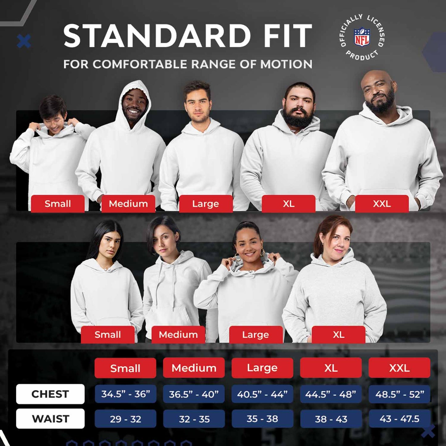 Houston Texans NFL Womens Crew Neck Light Weight - Navy