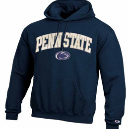 Penn State Nittany Lions Champion Adult Tackle Twill Hooded Sweatshirt - Navy