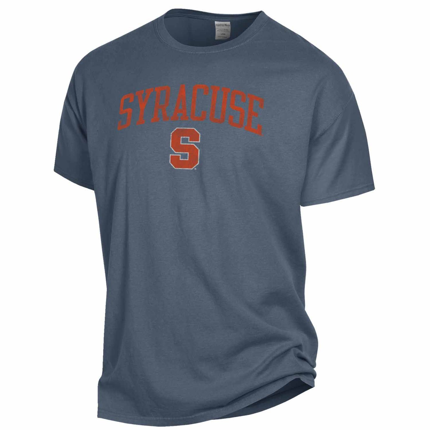 Syracuse Orange Adult Ultra Soft Comfort Wash T-Shirt - Team Color