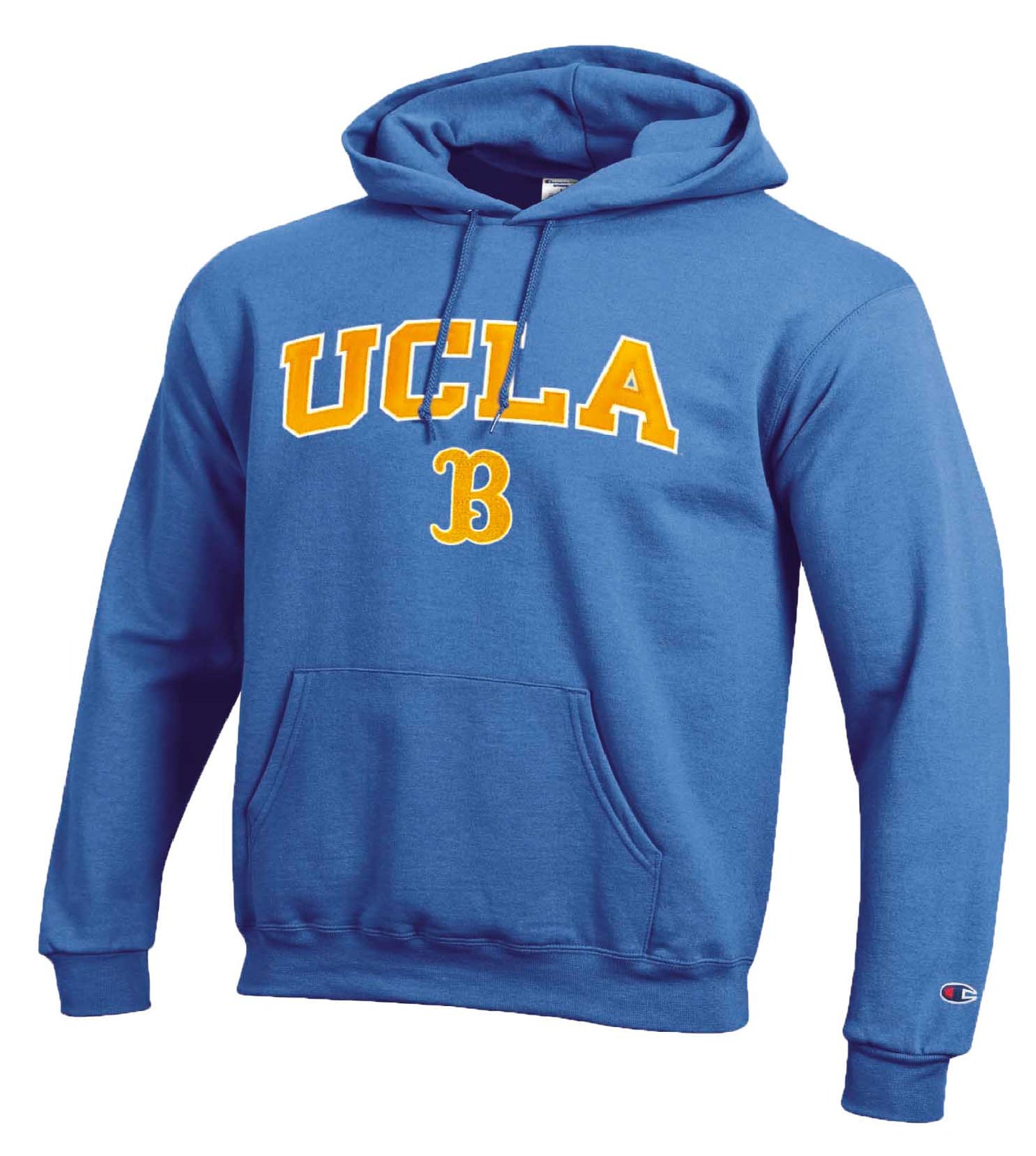 UCLA Bruins Champion Adult Tackle Twill Hooded Sweatshirt - Light Blue