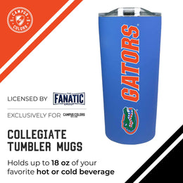 Florida Gators NCAA Stainless Steel Tumbler perfect for Gameday - Royal