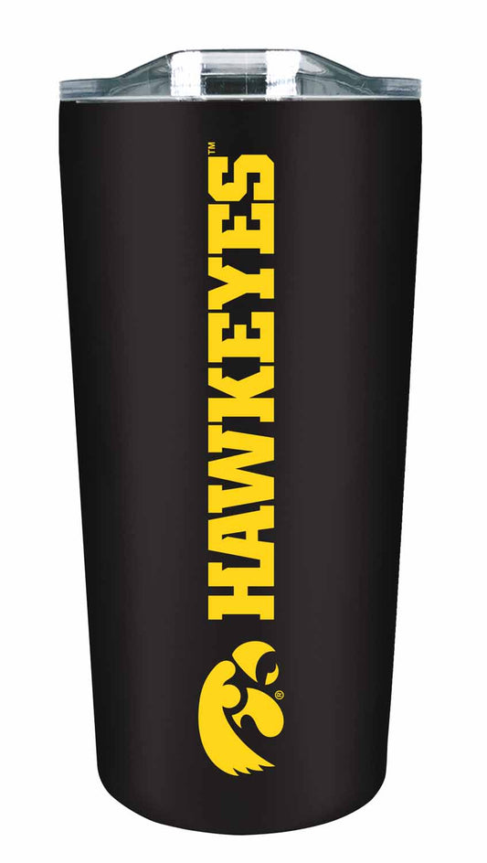 Iowa Hawkeyes NCAA Stainless Steel Tumbler perfect for Gameday - Black