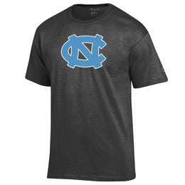 North Carolina Tar Heels Champion Adult NCAA Soft Style Mascot Tagless T-Shirt - Charcoal