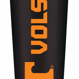Tennessee Volunteers NCAA Stainless Steel Tumbler perfect for Gameday - Black