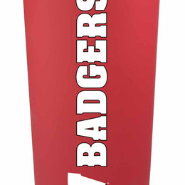 Wisconsin Badgers NCAA Stainless Steel Tumbler perfect for Gameday - Red