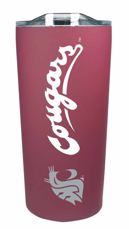 Washington State Cougars NCAA Stainless Steel Tumbler perfect for Gameday - Maroon